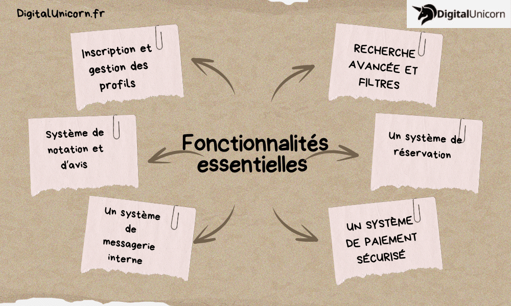 Fonctionnalités essentielles