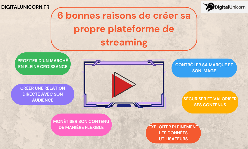 6 bonnes raisons de créer sa propre plateforme de streaming