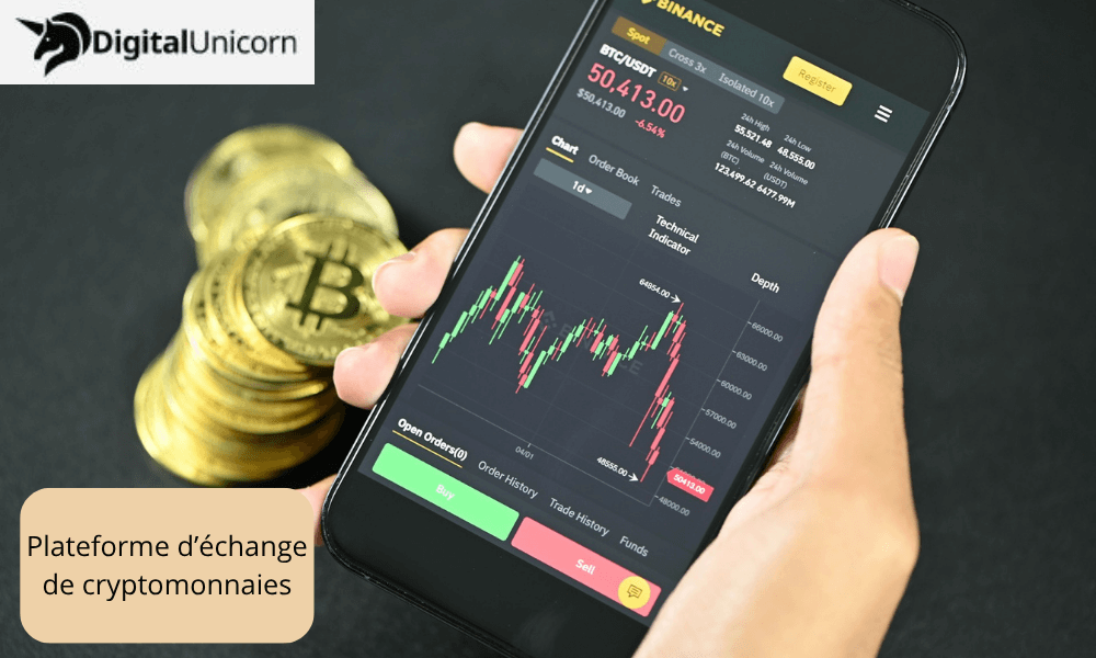 Plateforme d’échange de cryptomonnaies