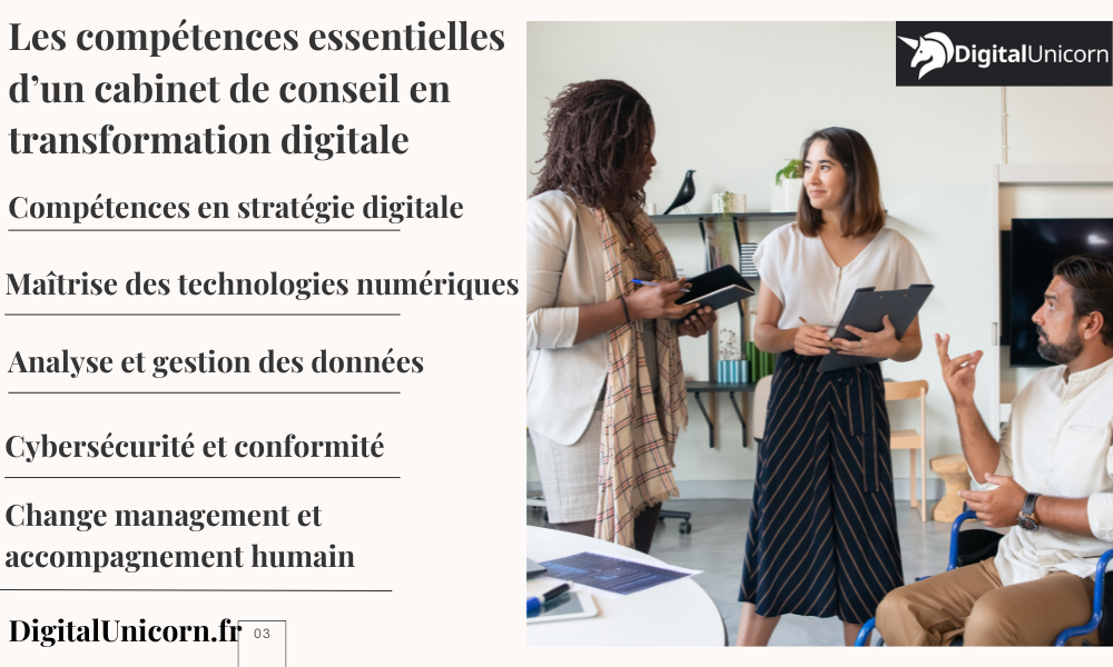 Les avantages d'un cabinet de conseil en transformation digitale