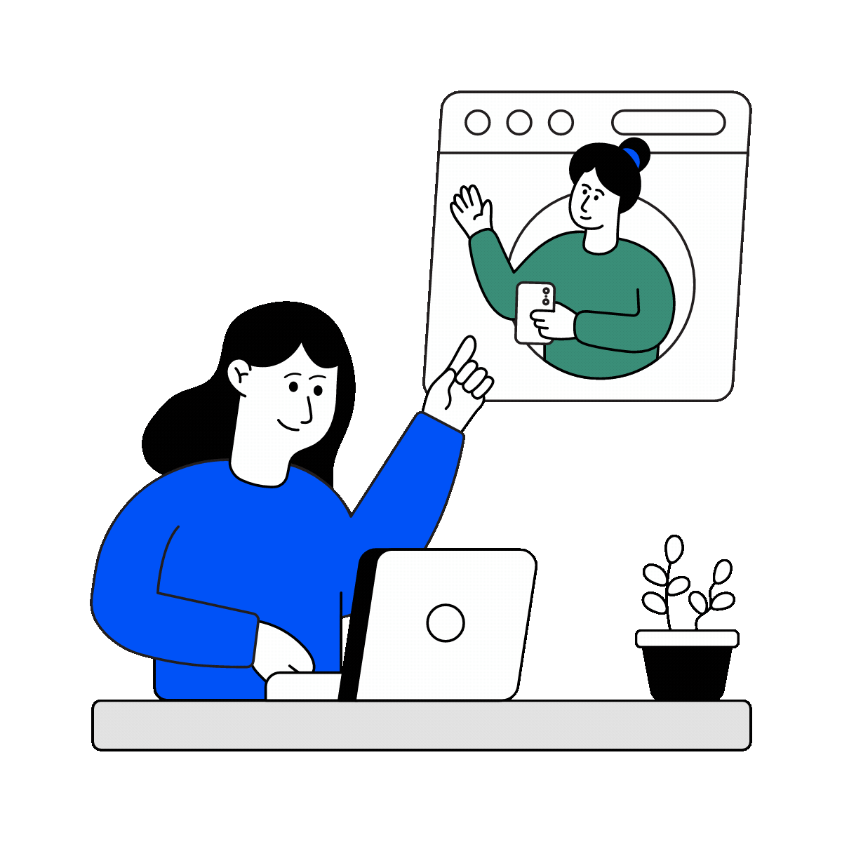 online video conferencing