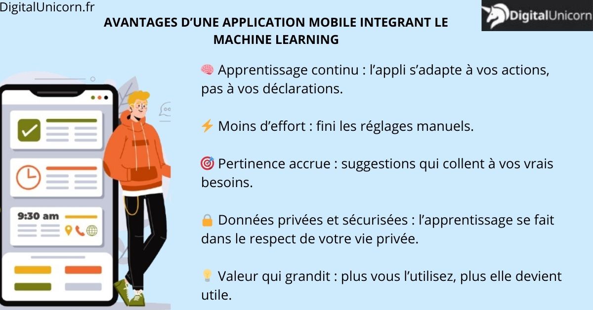 machine learning dans l'iOT et dans une app mobile