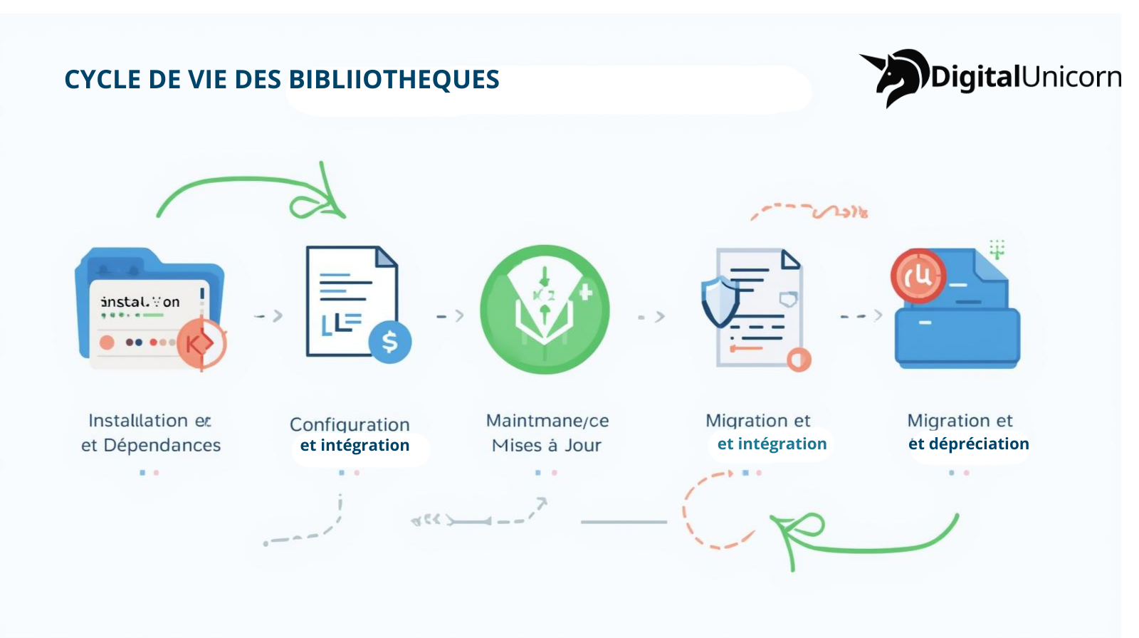 Bibliothèques (library) 1 Cycle vie library