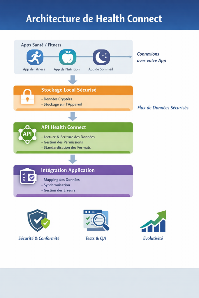 Architecture de Health Connect