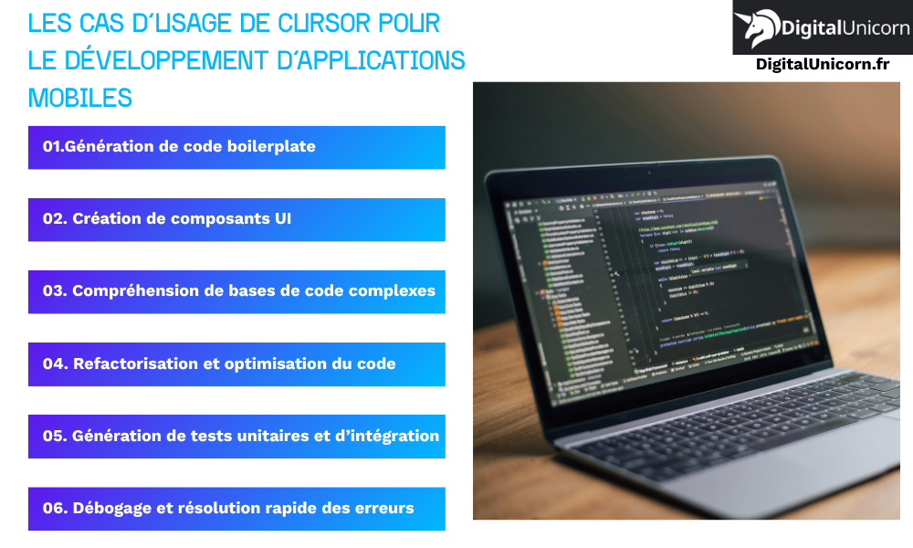 Les cas d’usage de Cursor pour le développement d’applications mobiles