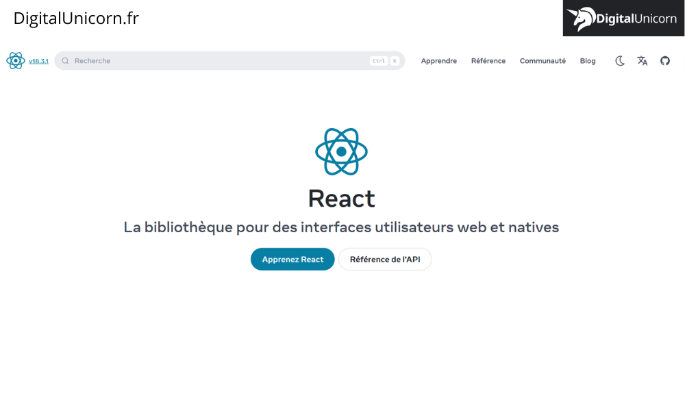 Site de React