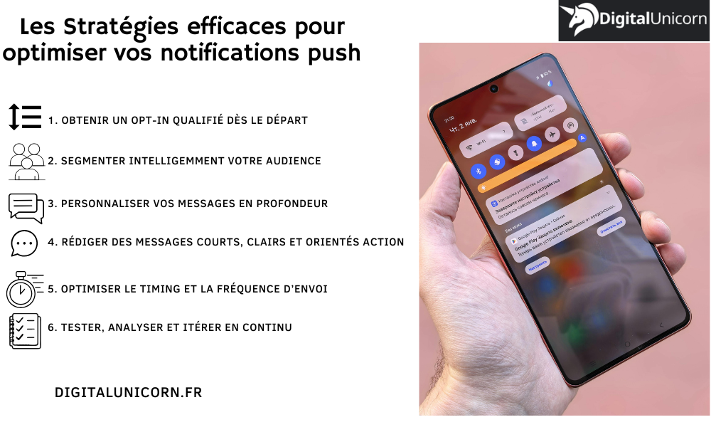 Les Stratégies efficaces pour optimiser vos notifications push