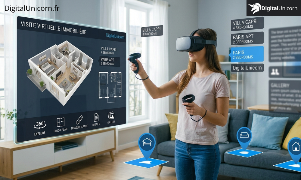 Visite virtuelle immobilière