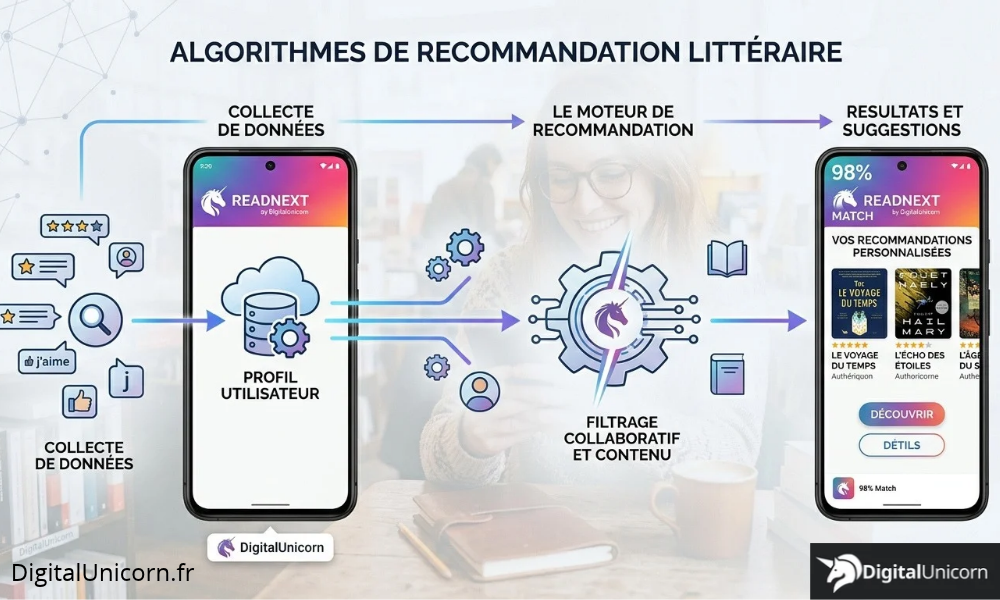 un algorithme de recommandation littéraires