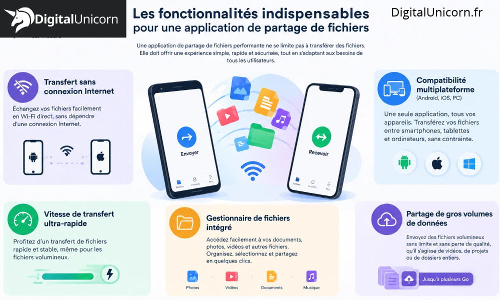 Les fonctionnalités indispensables