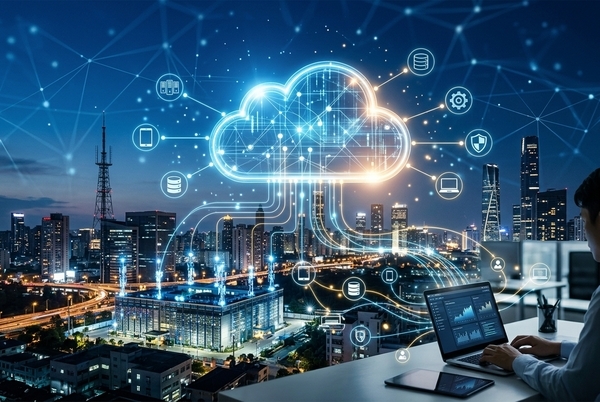 Qu’est-ce que le cloud computing ? Guide complet 2026 2 fonctionnement cloud computing (1)